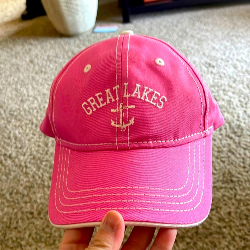 Momentumoutfitters.com - Ladies pink Great Lakes velcro adjustable hat